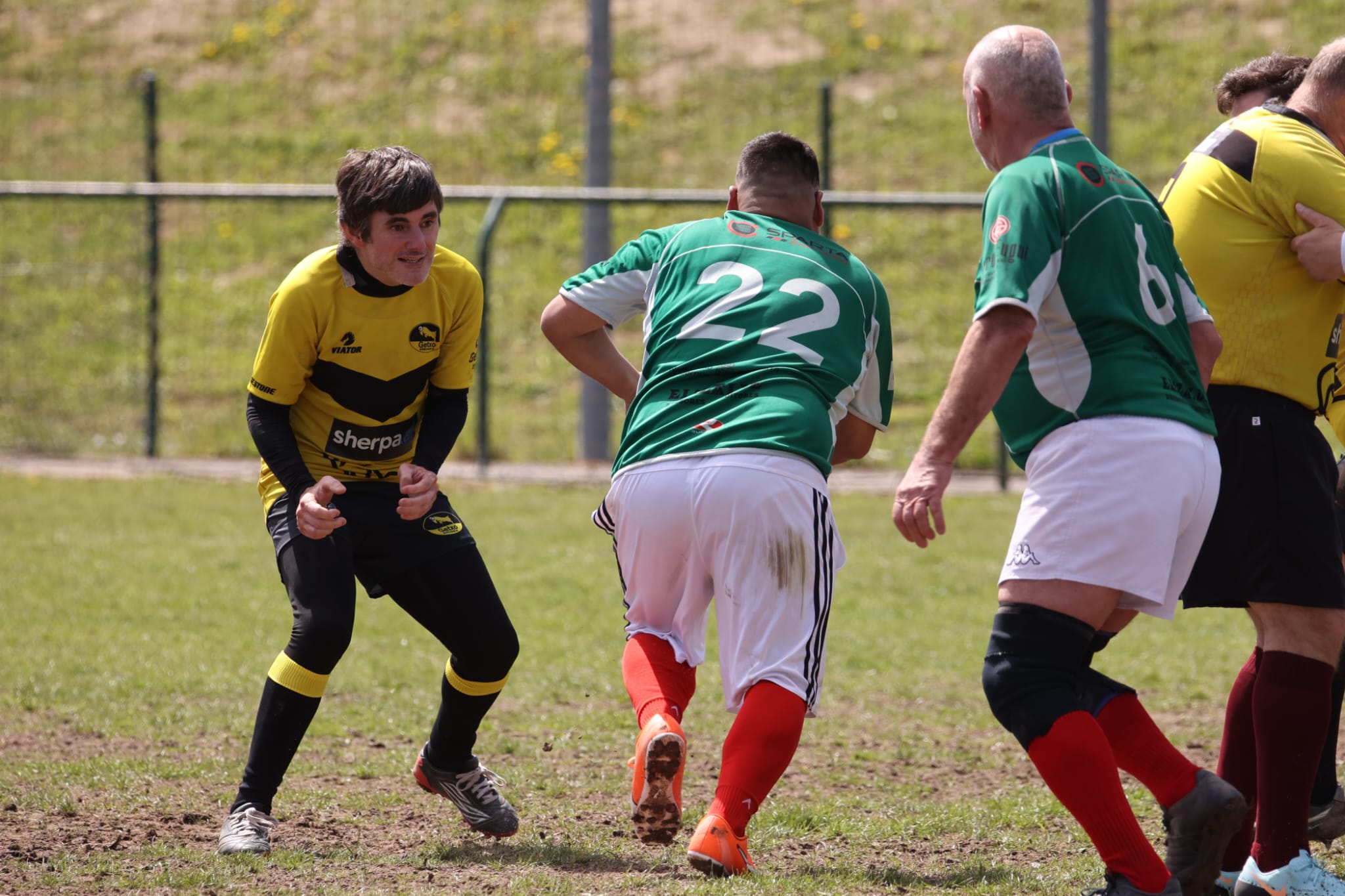 Buen juego en la cita de Liga Bultza celebrada en Pamplona el 16 de abril
